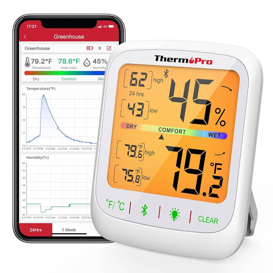 جهاز قياس الحرارة والرطوبة ThermoPro، صورة 2